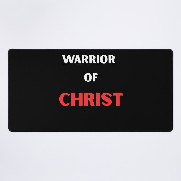 Item preview, Warrior Of Christ Bold Typography designed and sold by Drami21.