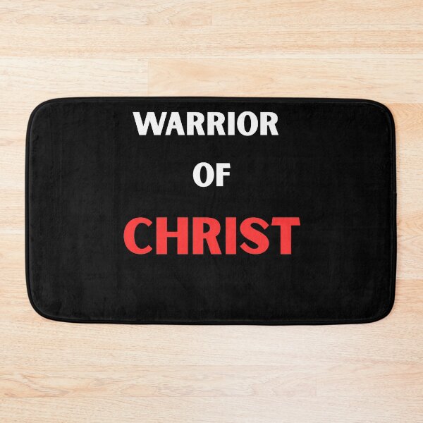 Item preview, Warrior Of Christ Bold Typography designed and sold by Drami21.