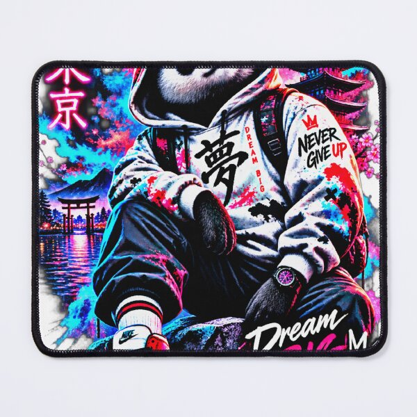 Item preview, HD Cyberpunk Panda Tokyo Streetwear – Dream Big designed and sold by Groovy Nest.