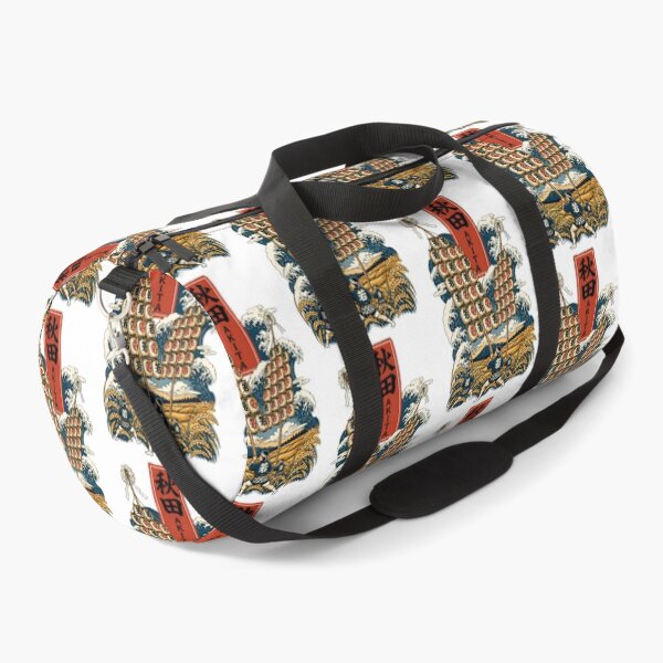 Item preview, Akita Japan Vintage Travel Tourism Art designed and sold by TravelersGems.
