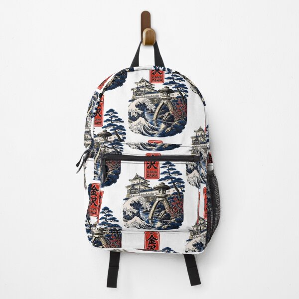 Item preview, Kanazawa Ishikawa Japan Vintage Travel Tourism Art designed and sold by TravelersGems.