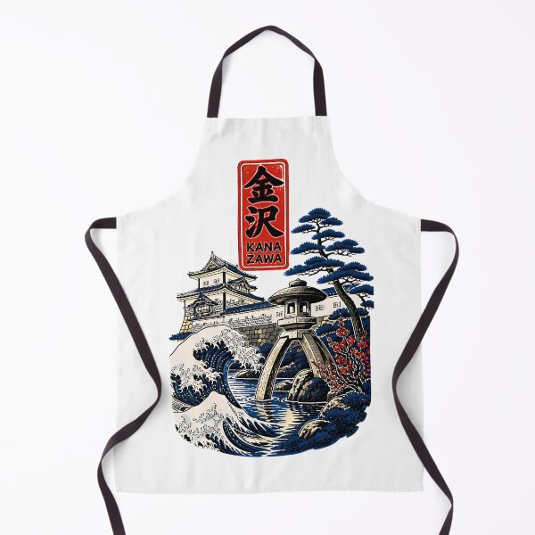 Item preview, Kanazawa Ishikawa Japan Vintage Travel Tourism Art designed and sold by TravelersGems.