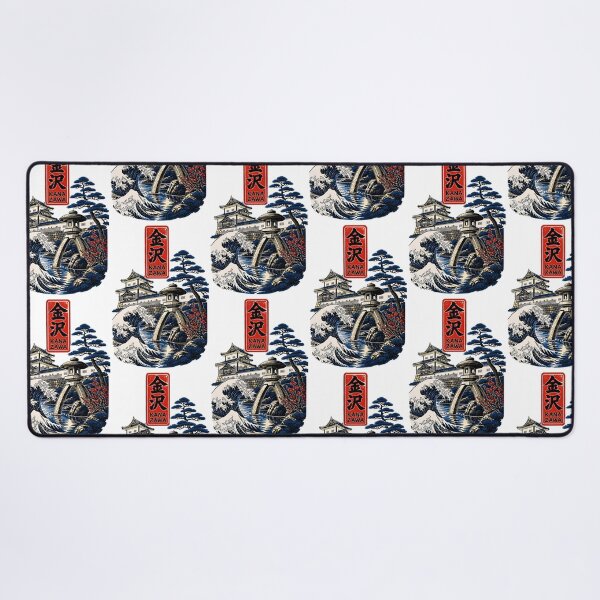 Item preview, Kanazawa Ishikawa Japan Vintage Travel Tourism Art designed and sold by TravelersGems.