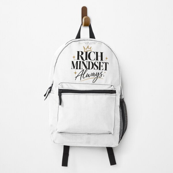 Item preview, Rich Mindset Always – Luxury Money Motivation Quote designed and sold by GoodVibe Prints.