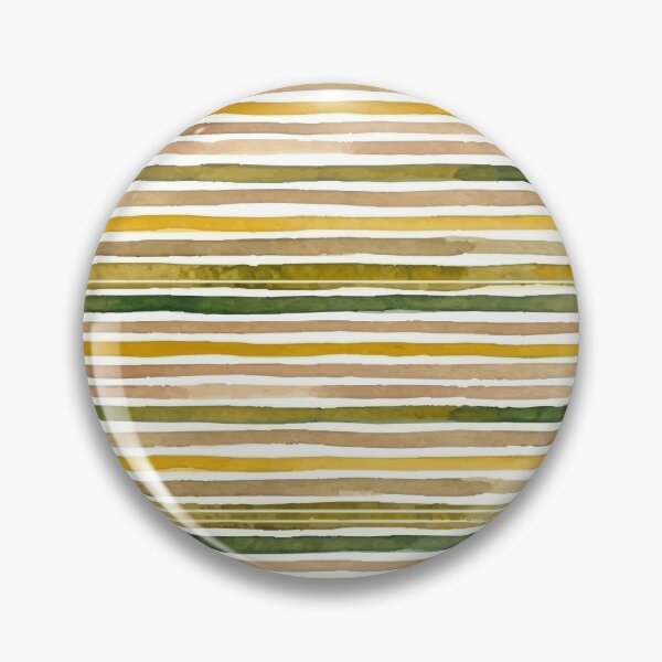 Item preview, Golden Olive Watercolor Stripes – Painted Pattern designed and sold by FawnFeatherCo.
