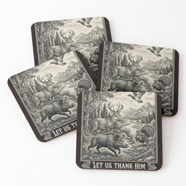 Item preview, Copy of Let Us Thank Him For Our Food Christian Hunting Season designed and sold by w66aboo.