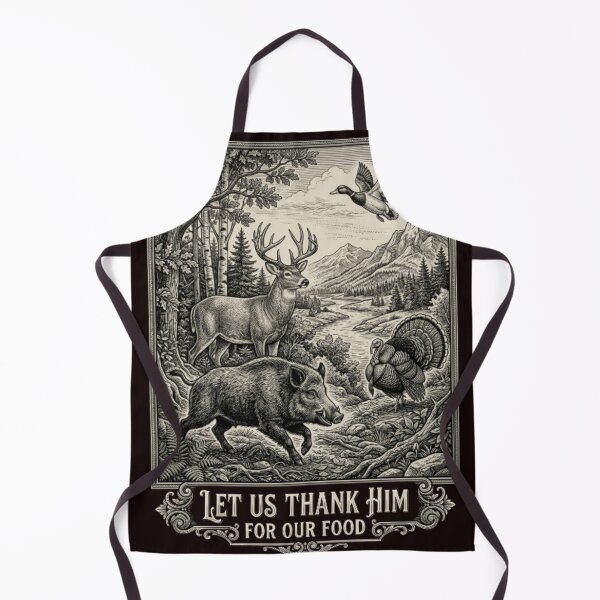 Item preview, Copy of Let Us Thank Him For Our Food Christian Hunting Season designed and sold by w66aboo.