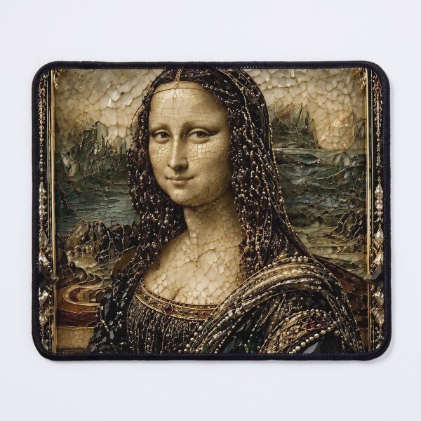 Item preview, Jewelry Mosaic Mona Lisa designed and sold by Adisak-designs.