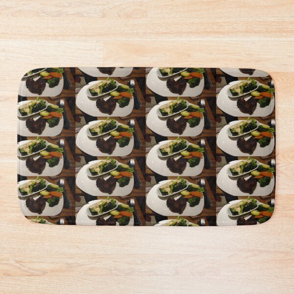 Item preview, Hearty Steak and Vegetable Dinner designed and sold by KaleChub.