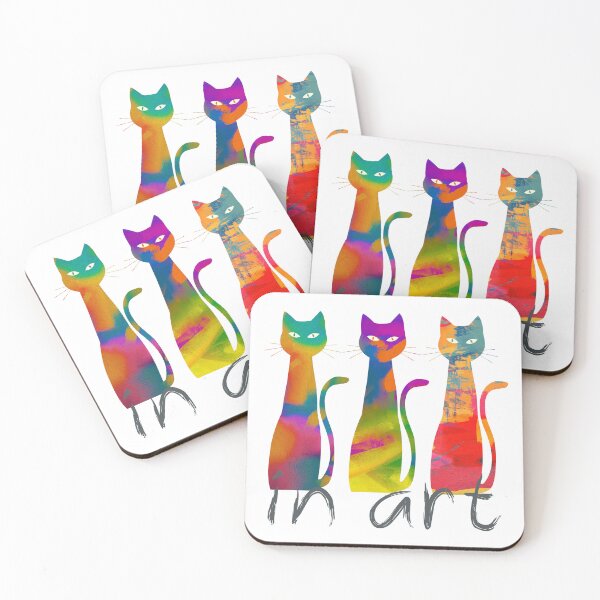 Item preview, Cats in art designed and sold by Design Join.
