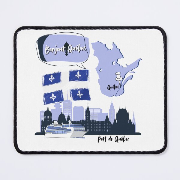 Item preview, Hello Quebec designed and sold by ImaginARTDesign.