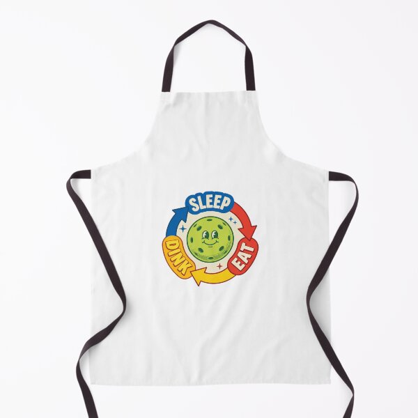 Item preview, Eat Sleep Dink Funny Retro Pickleball Daily Routine designed and sold by randaper.
