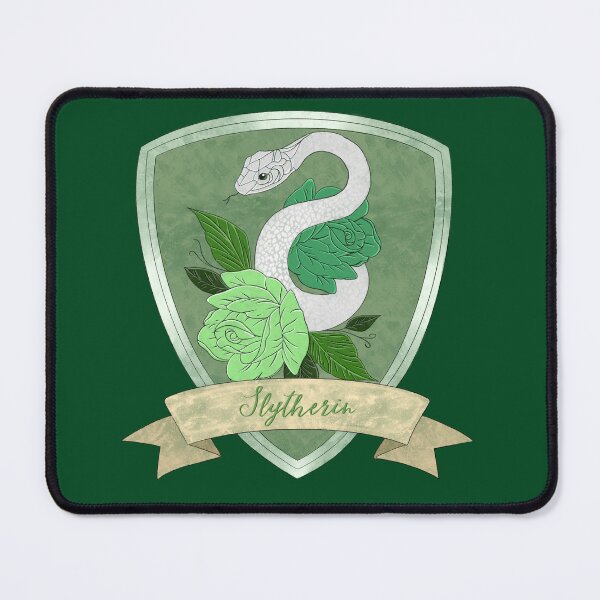 Item preview, Slytherin Floral Shield designed and sold by starling_designs.