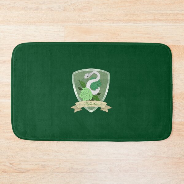 Item preview, Slytherin Floral Shield designed and sold by starling_designs.