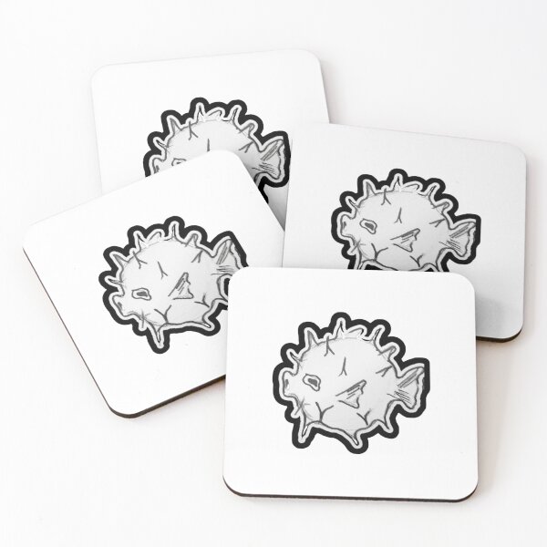 Item preview, cute spiky monster sticker designed and sold by kiru7q.