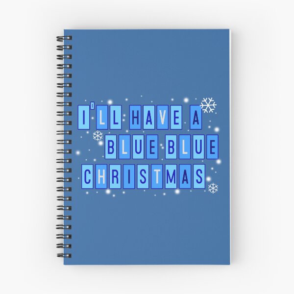 Item preview, Blue Blue Christmas designed and sold by Normbot2000.