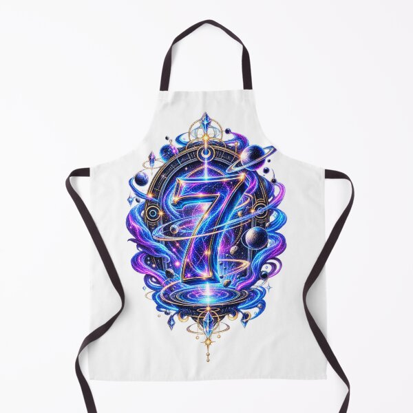Item preview, Seventh Dimension Futuristic Numerology Spiritual Design designed and sold by NovaMoodCo.