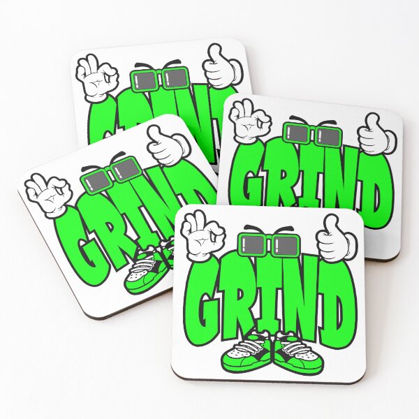 Item preview, Grind – Motivational typography Character Bold funny designed and sold by NFTWords.