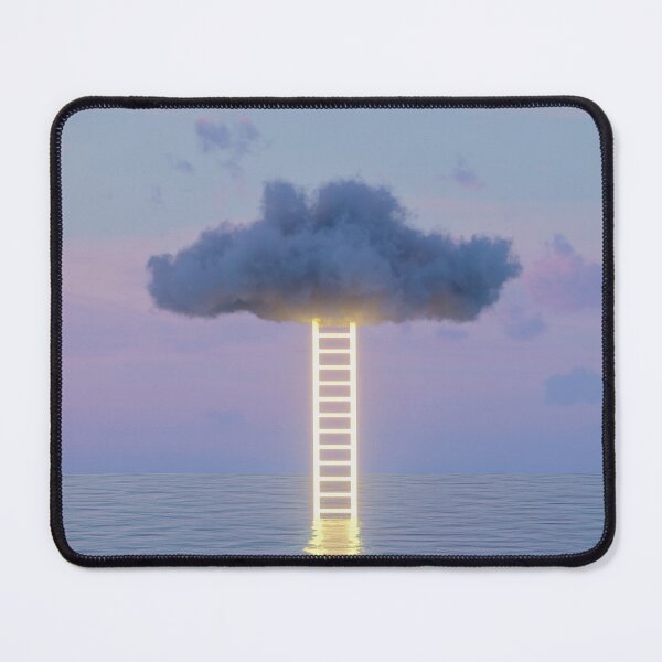 Item preview, Golden Ladder to the Clouds designed and sold by The Art Framing Company.
