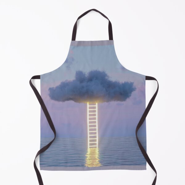 Item preview, Golden Ladder to the Clouds designed and sold by The Art Framing Company.