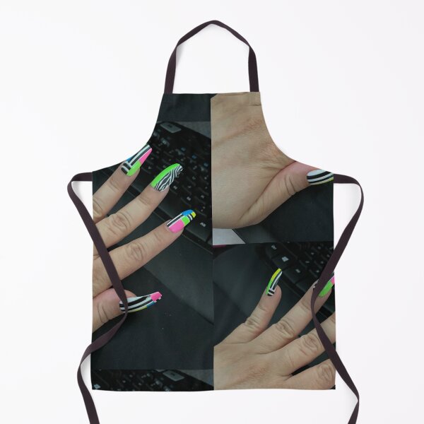 Item preview, Neon Graphic Nail Art designed and sold by KaleChub.