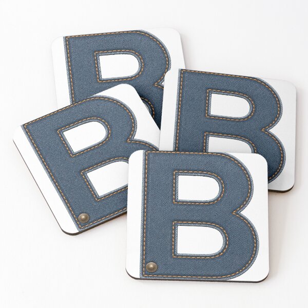 Artikelvorschau, DENIM LETTER B entworfen und verkauft von ART-TYPE.