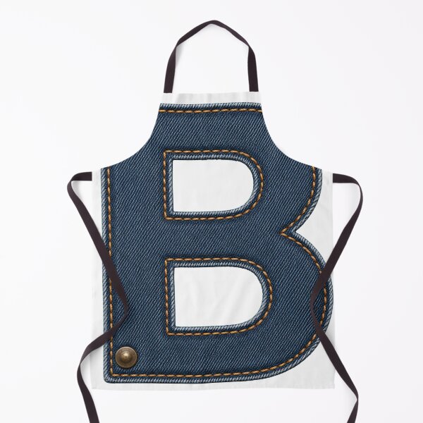 Item preview, DENIM LETTER B designed and sold by ART-TYPE.