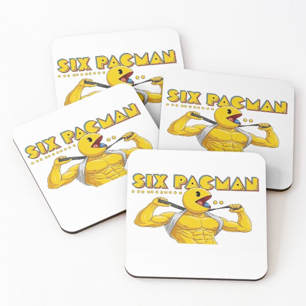 Item preview, six pacman designed and sold by Therart.