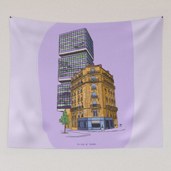 Item preview, 90 rue de Tolbiac designed and sold by JonathanMeur.