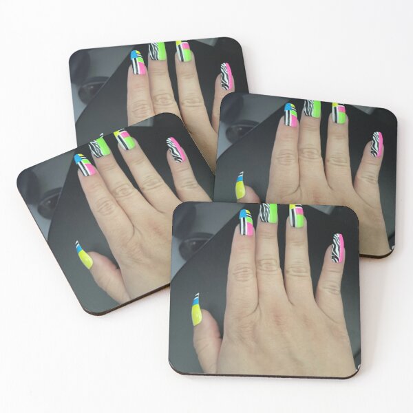 Item preview, Vibrant Neon Manicure designed and sold by KaleChub.