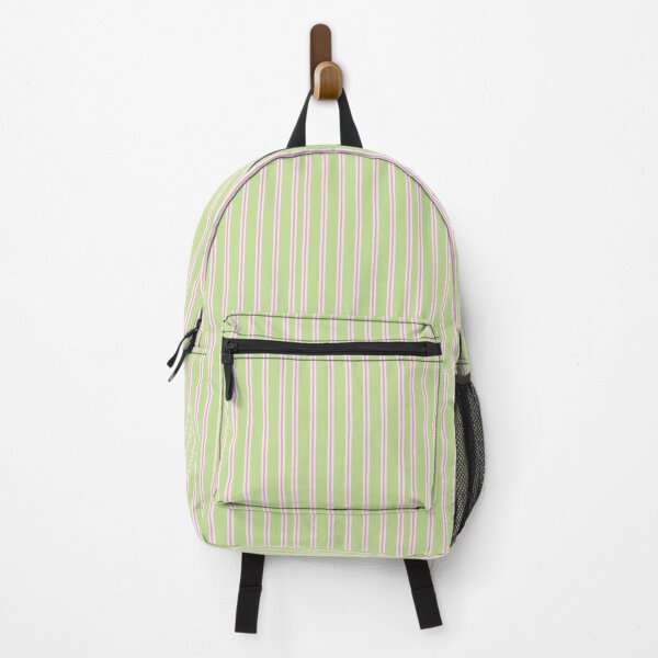 Item preview, Cute Green and Pink Vertical Striped Pattern designed and sold by Cleairydelulu.