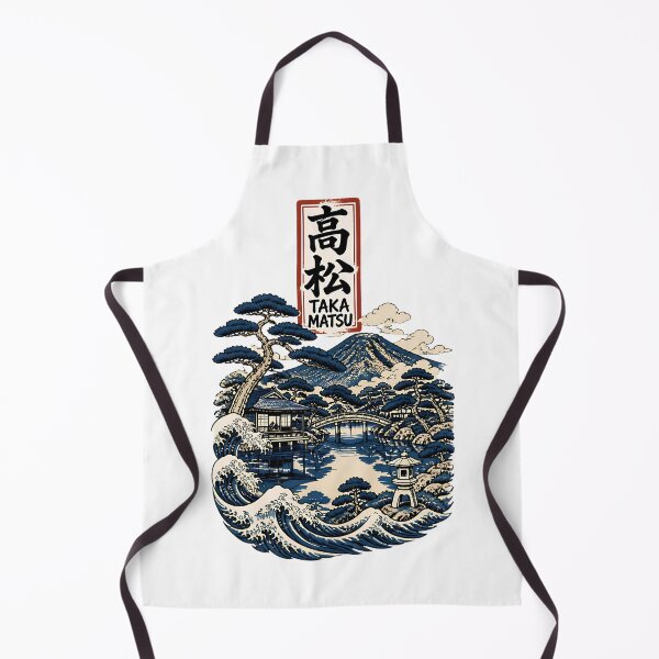 Item preview, Takamatsu Kagawa Japan Vintage Travel Tourism Art designed and sold by TravelersGems.