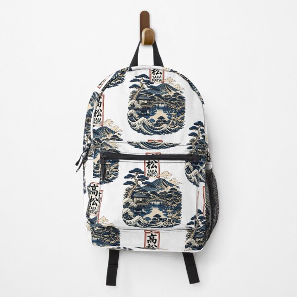 Item preview, Takamatsu Kagawa Japan Vintage Travel Tourism Art designed and sold by TravelersGems.