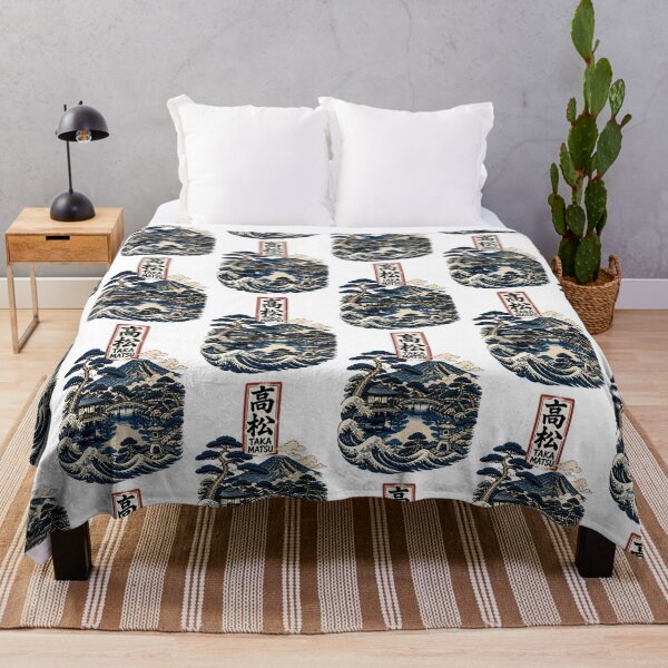 Item preview, Takamatsu Kagawa Japan Vintage Travel Tourism Art designed and sold by TravelersGems.
