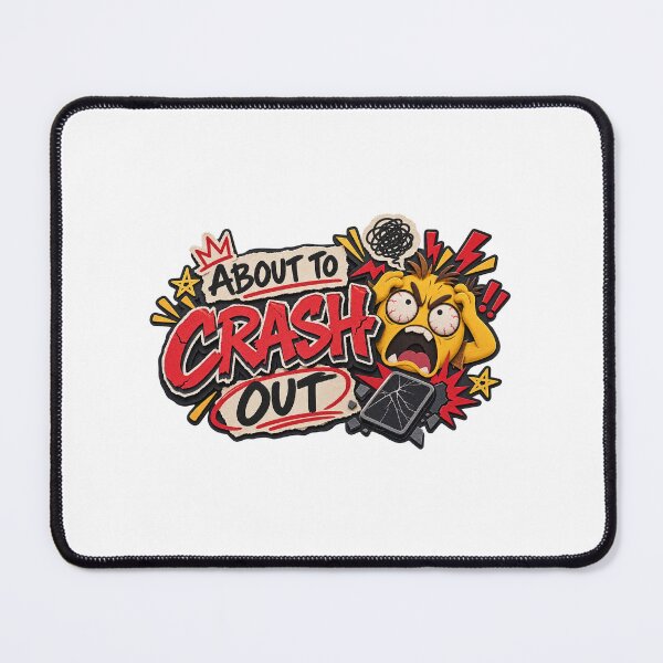 Item preview, About To Crash Out Angry Emoji Design designed and sold by Promoffy.