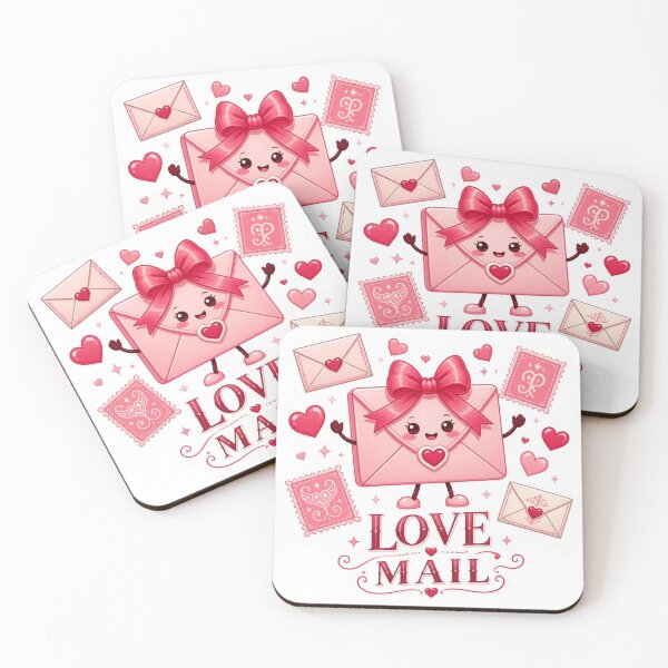 Item preview, Love Mail Cute Pink Sticker PNG | Kawaii Love Letter Graphic | Romantic Pink Aesthetic Vinyl Decal | Cute Gift designed and sold by Stylestickers55.