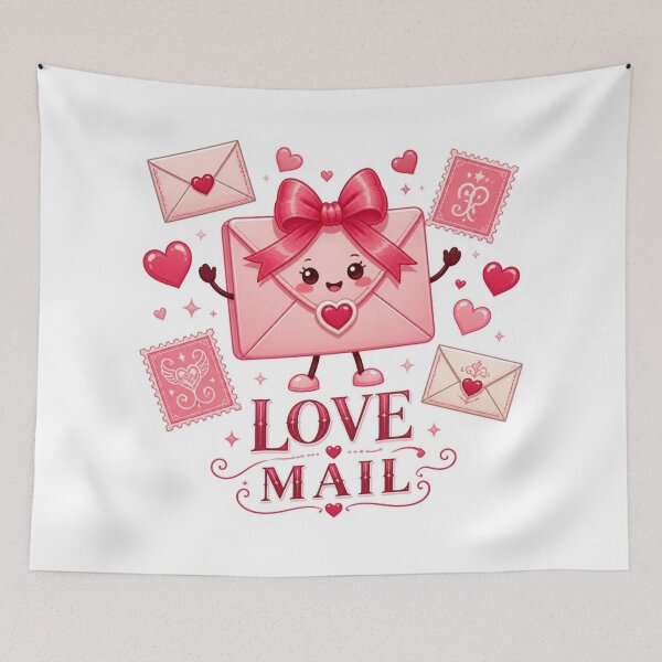Item preview, Love Mail Cute Pink Sticker PNG | Kawaii Love Letter Graphic | Romantic Pink Aesthetic Vinyl Decal | Cute Gift designed and sold by Stylestickers55.