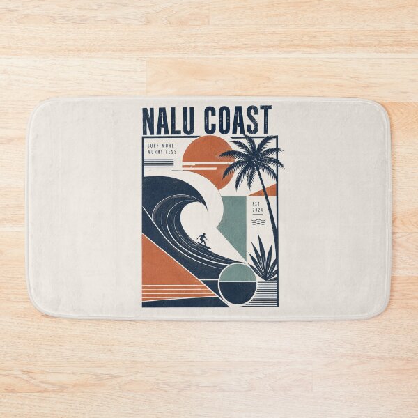 Item preview, Nalu Coast Geometric Surf Design | Modern Coastal Streetwear  designed and sold by Nalu Coast.