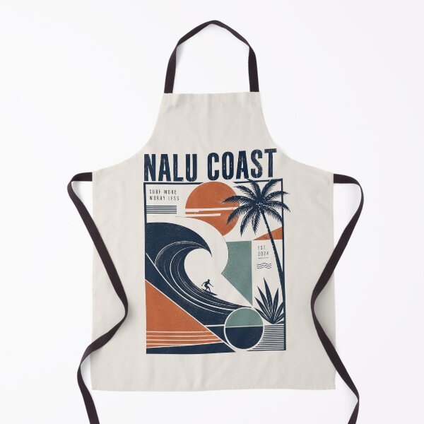 Item preview, Nalu Coast Geometric Surf Design | Modern Coastal Streetwear designed and sold by Nalu Coast.