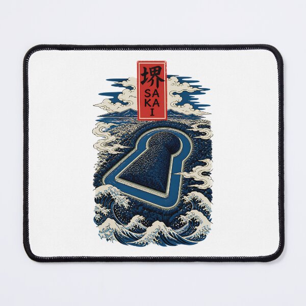 Item preview, Sakai Osaka Japan Vintage Travel Tourism Art designed and sold by TravelersGems.
