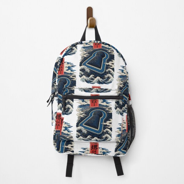 Item preview, Sakai Osaka Japan Vintage Travel Tourism Art designed and sold by TravelersGems.