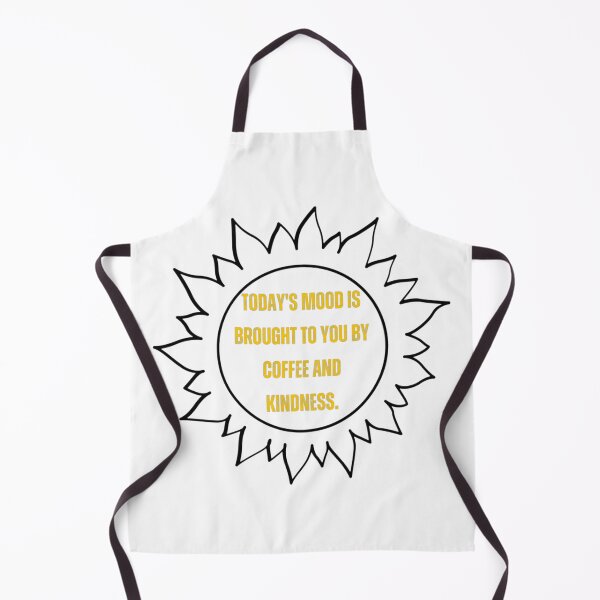 Item preview, Today's mood is brought to you by coffee and kindness. design designed and sold by LizKnoxArt.