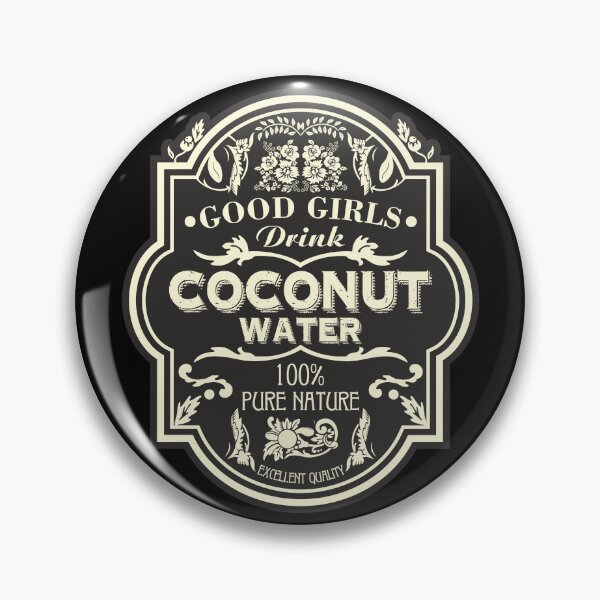 Item preview, Good Girls Drink Coconut Water designed and sold by helenacooper.