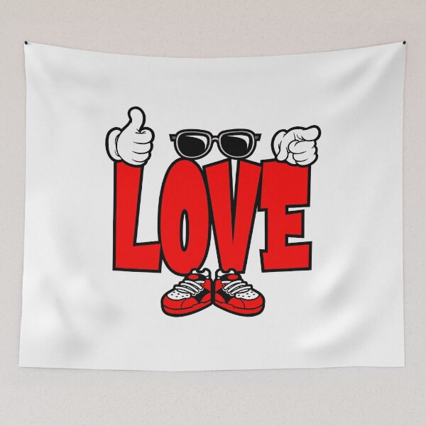 Item preview, Love - ICONIC street lettering cartoon Character designed and sold by NFTWords.