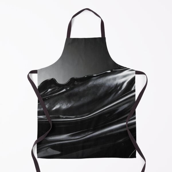 Item preview, Abstract Dark Liquid Chrome Waves Artwork designed and sold by BetweenForms.