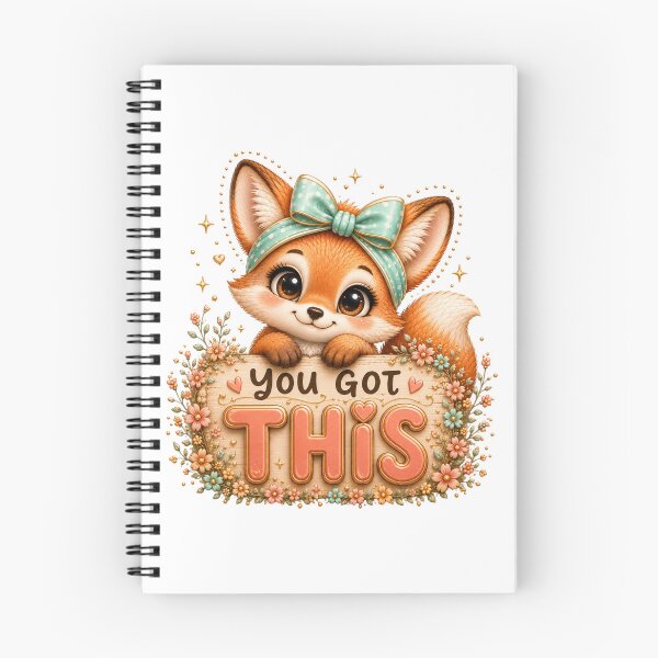 Item preview, You Got This – Cute Fox Positive Motivational Design designed and sold by HO•Designs.