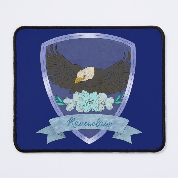 Item preview, Ravenclaw Floral Shield designed and sold by starling_designs.