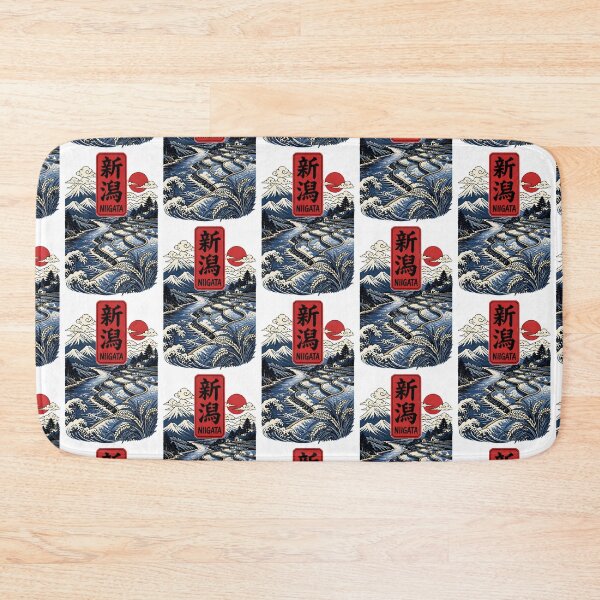 Item preview, Niigata Japan Vintage Travel Tourism Art designed and sold by TravelersGems.