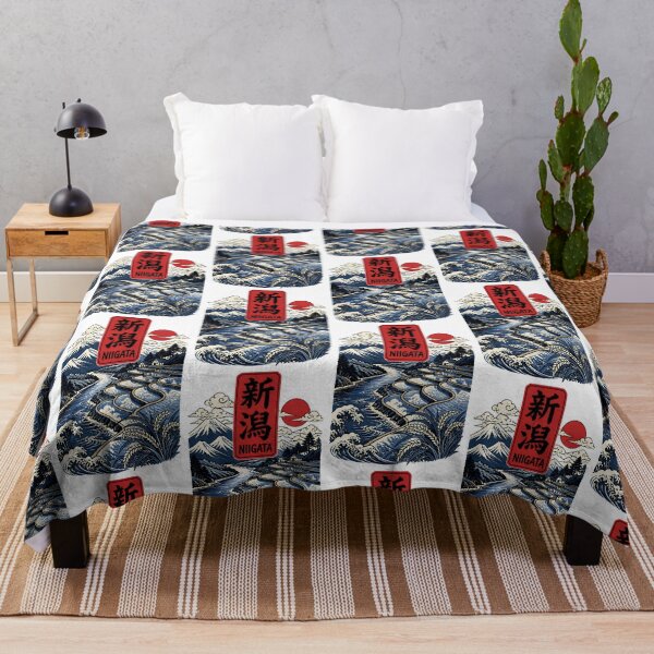 Item preview, Niigata Japan Vintage Travel Tourism Art designed and sold by TravelersGems.