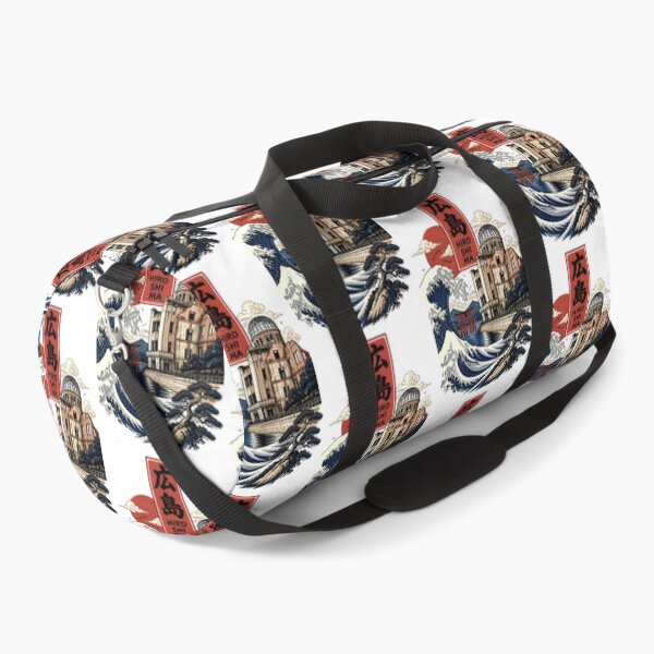 Item preview, Hiroshima Japan Vintage Travel Tourism Art designed and sold by TravelersGems.